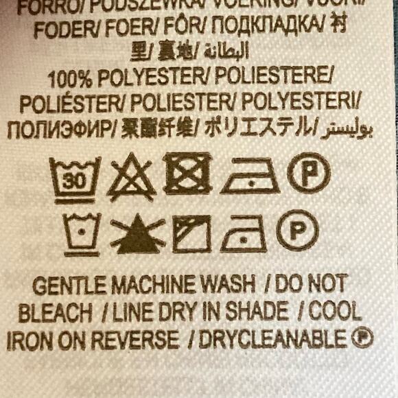 Boden Blue Multicolor Paisley Blouse Ruffle Trimmed Long Sleeve Popover Size 10 - Picture 11 of 11